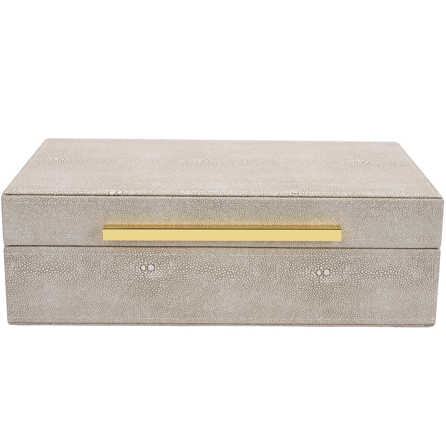 Amazon.com: XIGEXIGE Ivory Shagreen box Faux Leather